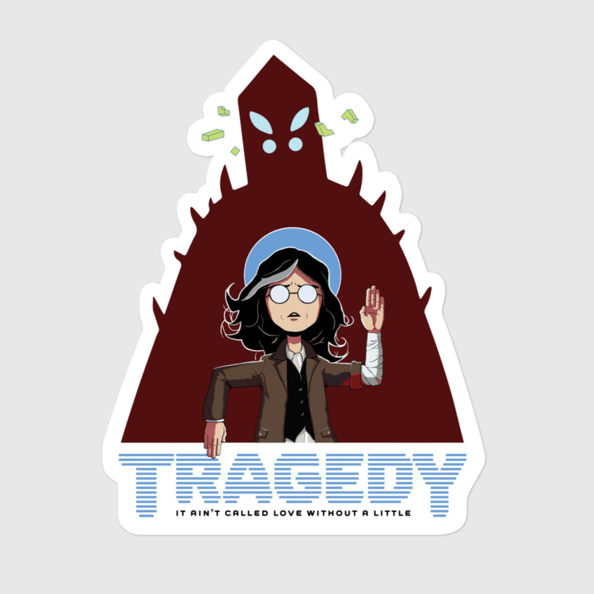 Tragedy | Sticker