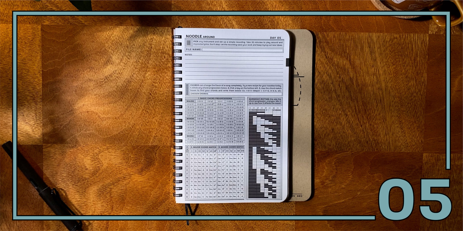 Practice Workbook open to the Noodle Around exercise page