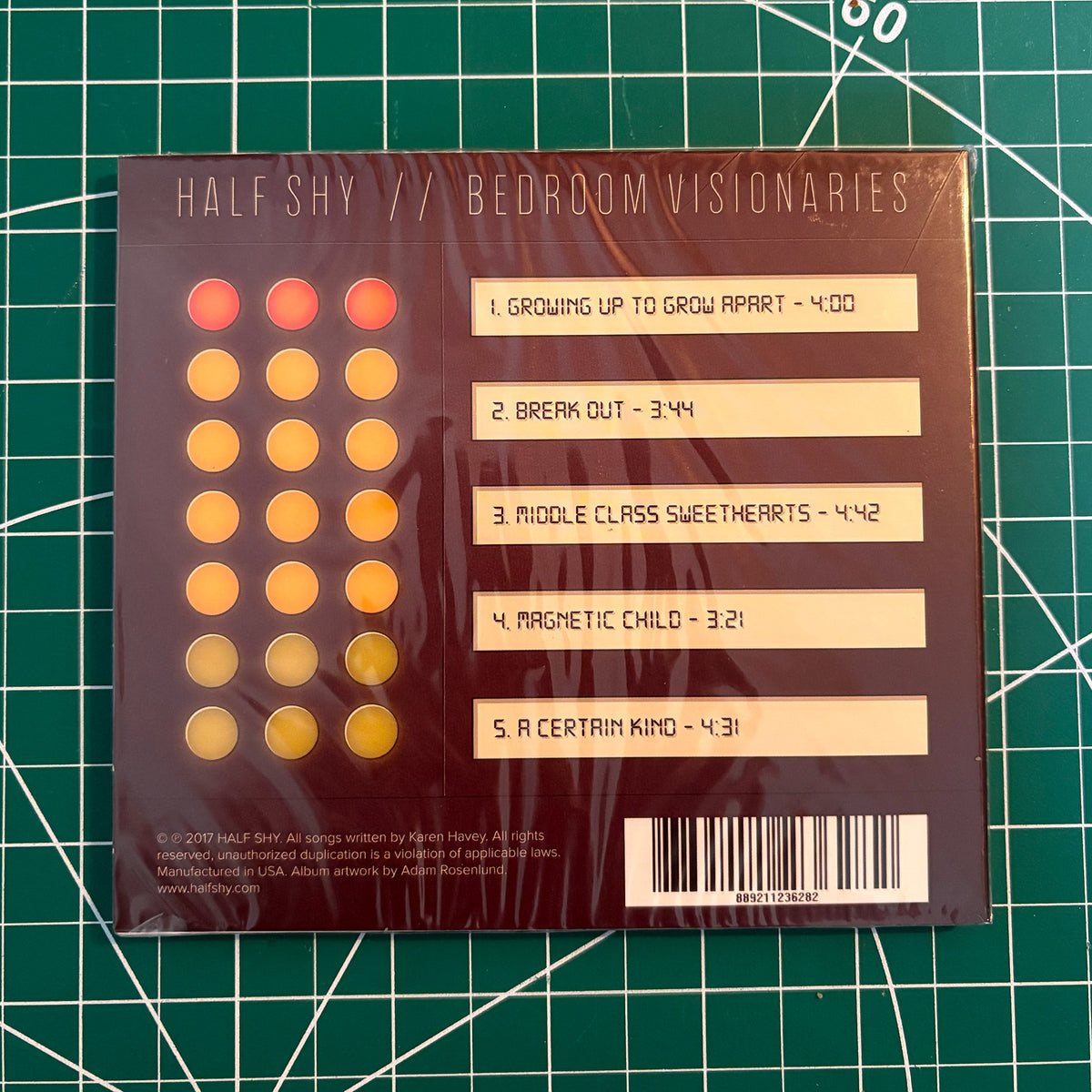 Bedroom Visionaries Album - CD