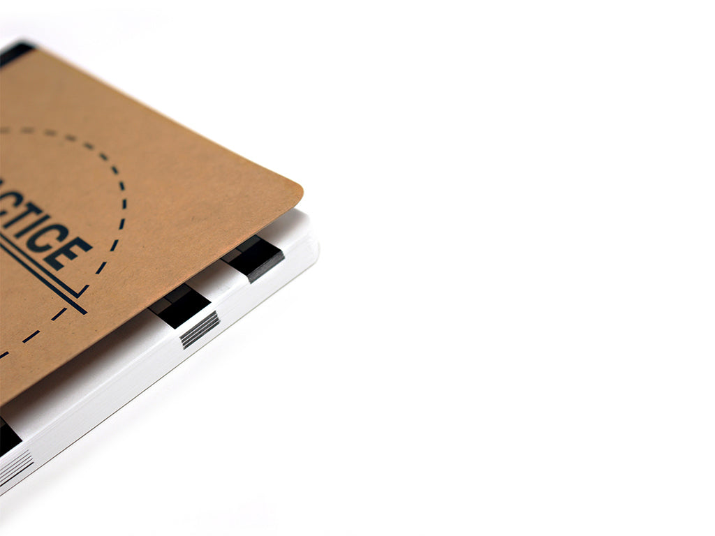 Practice Lyric Workbook cover corner closeup