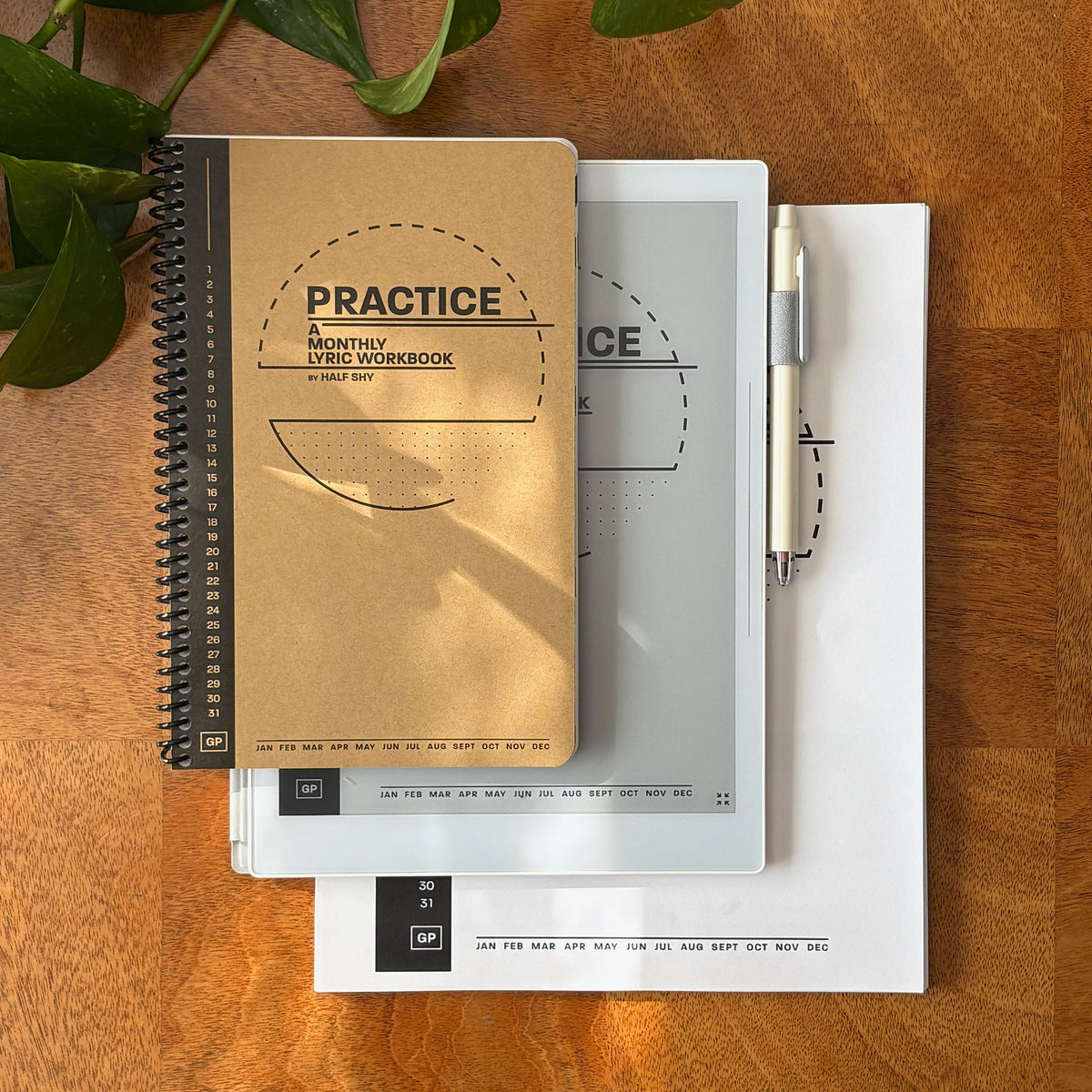 PRACTICE | A MONTHLY LYRIC WORKBOOK (Downloadable Edition)