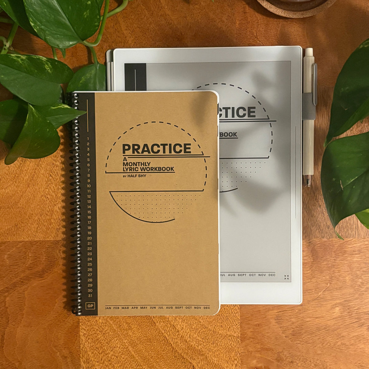 PRACTICE | A MONTHLY LYRIC WORKBOOK (Downloadable Edition)