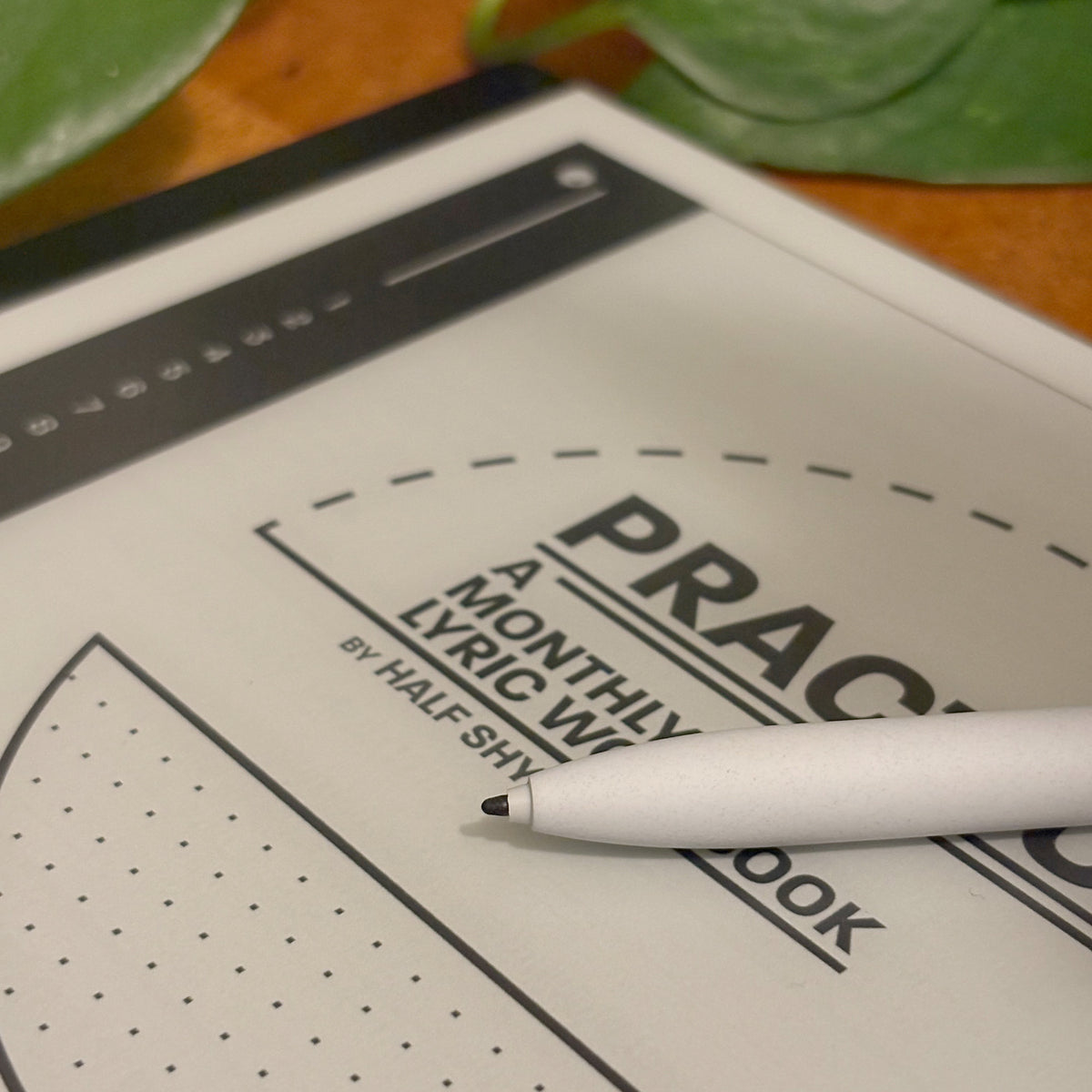 PRACTICE | A MONTHLY LYRIC WORKBOOK (Downloadable Edition)
