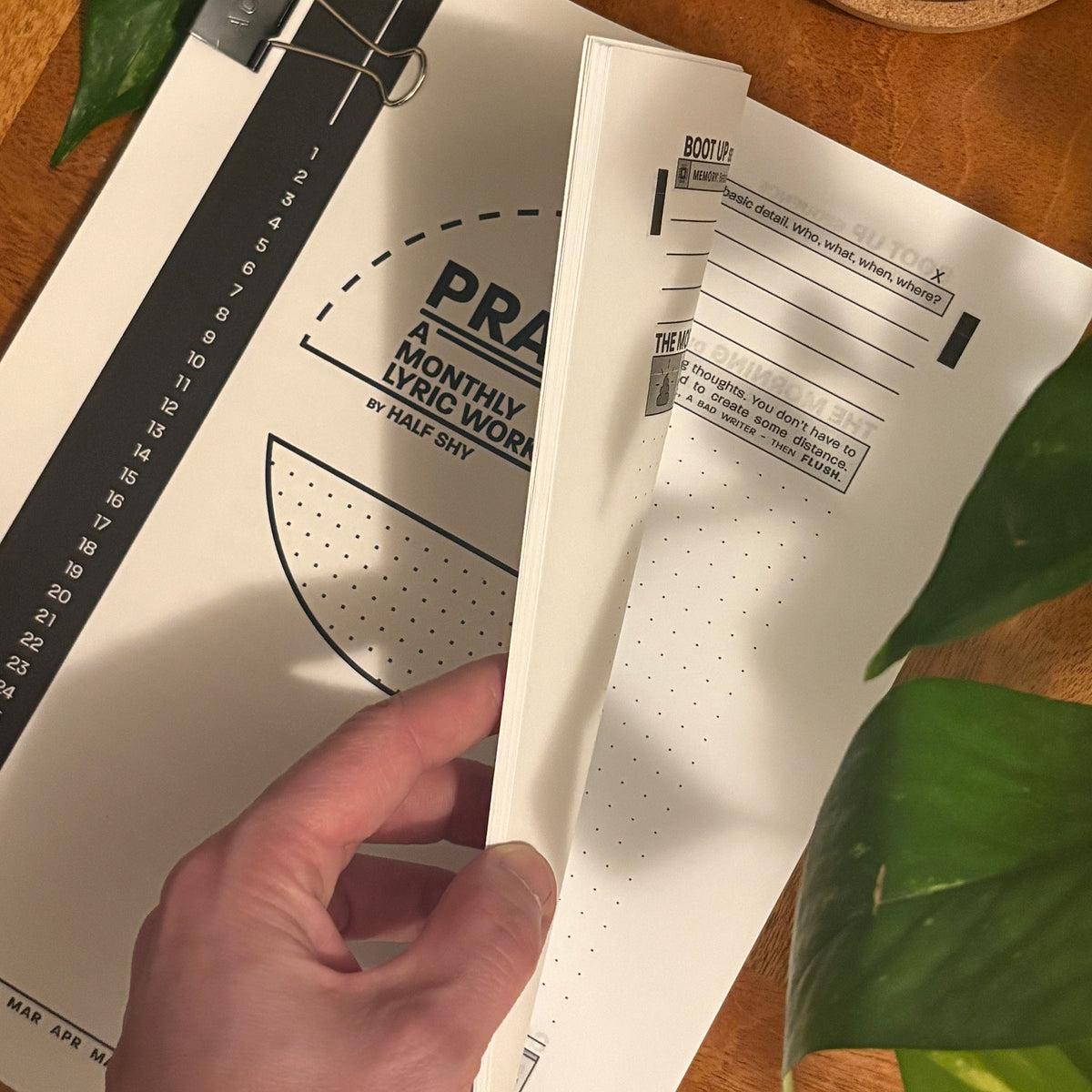 PRACTICE | A MONTHLY LYRIC WORKBOOK (Downloadable Edition)