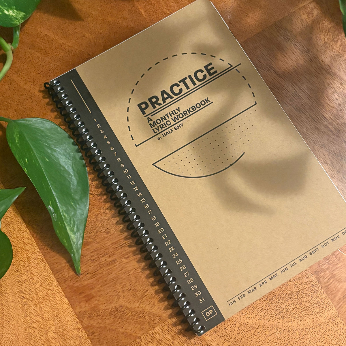 PRACTICE | A MONTHLY LYRIC WORKBOOK (Downloadable Edition)